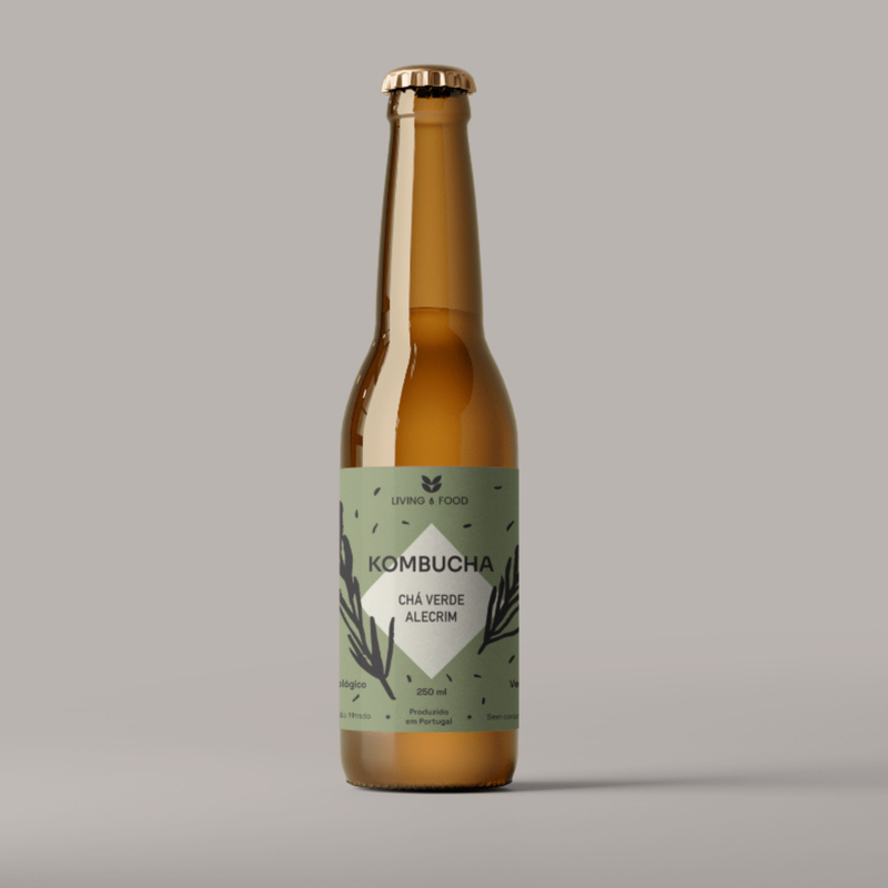 Kombucha de Alecrim — Living Food
