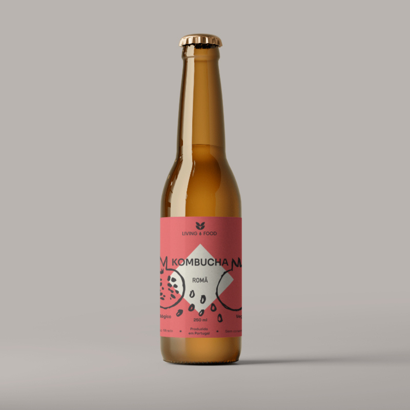 Kombucha de Romã — Living Food