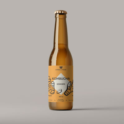 Kombucha de Gengibre