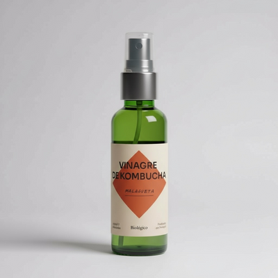 Vinagre Kombucha e Malagueta